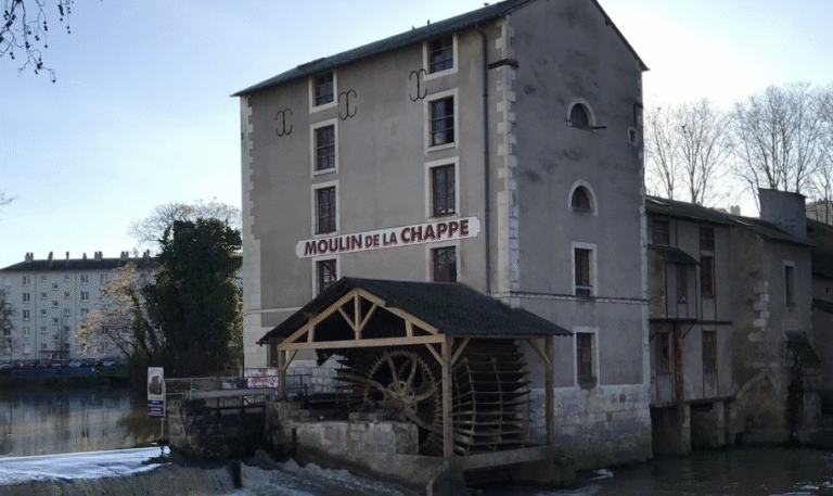Visite  des moulins de Bourges